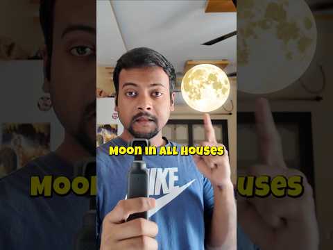 Moon in all Houses in Astrology | Effects of Moon in all Houses #vedicastrology #astrology