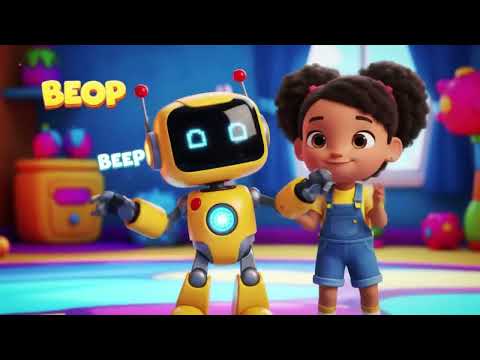 ROBOT SONG FOR KID, NURSERY RHYME #kidsongs #kidcartoon #nurseryrhyme #songforkids #cartoonforkids