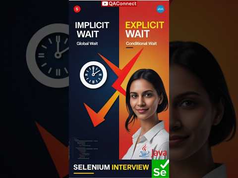 Implicit vs Explicit Waits – Selenium Interview Killer Question