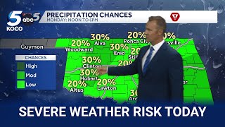Oklahoma Weather Forecast: Storms with tornado risk Monday