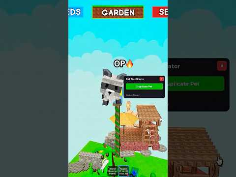 New Unlimited Dupe Script in Grow a Garden 😱 #growagarden #fyp #trending #growagardenroblox