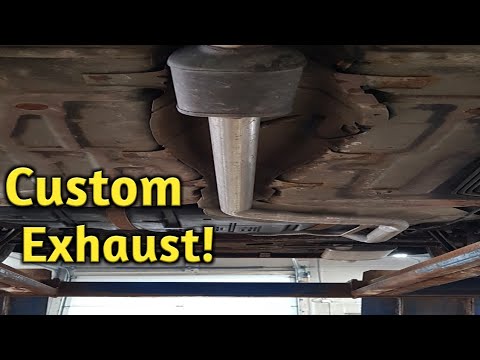 3400 Alero 2.5" exhaust upgrade!