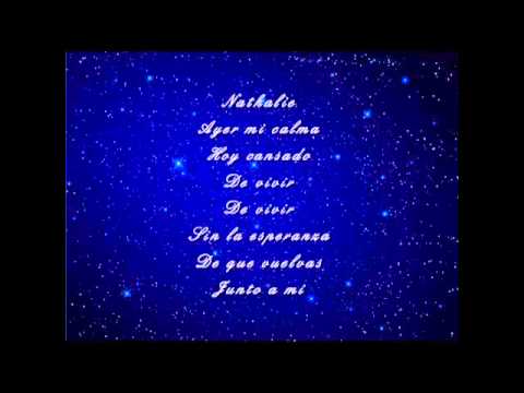 Julio Iglesias - Nathalie (with lyrics on screen)