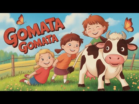 Gaumata Gaumata, Fun Hindi Rhyme for Kids | Hindi Kavita for Children |Fun With Miku #cow #gaiyameri