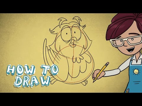 How To Draw Vincent the Owl