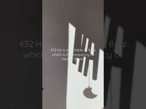 Why is 432Hz so good? 🌀✨💫🌏 #432hz #frequenciesforyourlife #soundhealing #frequencyhealing