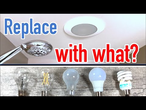 HOW TO REPLACE SHOWER LIGHT BULB recessed to the wall