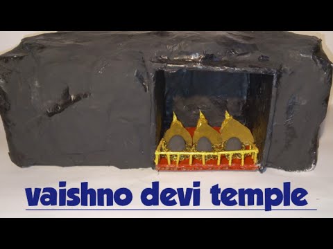 DIY vaishno devi gufa making