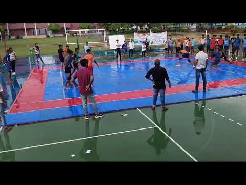 Kabaddi match।     RCB &   कछौना