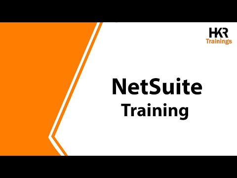NetSuite Training | NetSuite Courses and Certification Training | NetSuite ERP - HKR Trainings