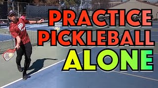 How To Practice Pickleball By Yourself - 3 Different Ways