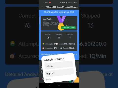 Testbook (precious) mega Live MOCK CGL #cgl2025 #cgl