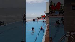Neeshorgo rooptop swimming pool Coxbazar.#Neeshorgo #swimmingpool #coxbazartour #marinedrive