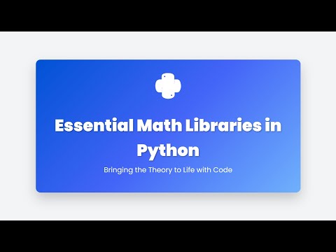 2.25 Essential Python Libraries for AI: NumPy, Pandas & More