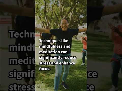Balancing Hard Work with a Relaxed Mind for Success #mindfulness #stressrelief #meditation