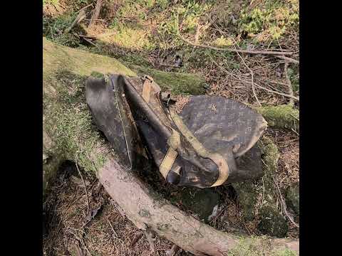 富士の樹海の落とし物
