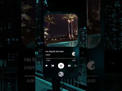 No Signal Slowed🎧💫 #music #slowed #avee_player #song #afrobeats #afrodance #audio #shorts