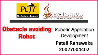 Obstacle Avoiding Robot Car | Java Institute | PCJT Software Engineering | Patali Ranawaka