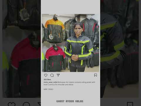 women / lady riding Jacket | #ghostryder | #tamil | #tamiltechtalk