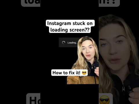 Instagram app stuck on loading screen? Here’s a quick fix #instagramerror #loadingscreen