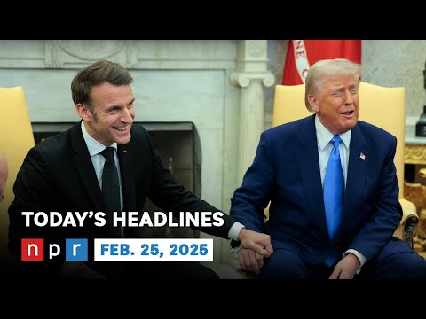 Macron, Trump Talk Amid Dramatic Votes On Ukraine At The U.N. | NPR News Now