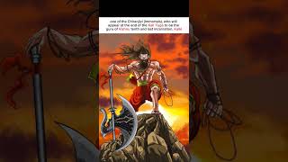 "The Immortal Warrior who will guide Kalki at the end of Kali Yuga ⚔️ #kalki #pashuram #ytshorts