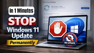 How To Stop Windows 11 Update Permanently | Disable Automatic Updates | Turn Off Auto Updates