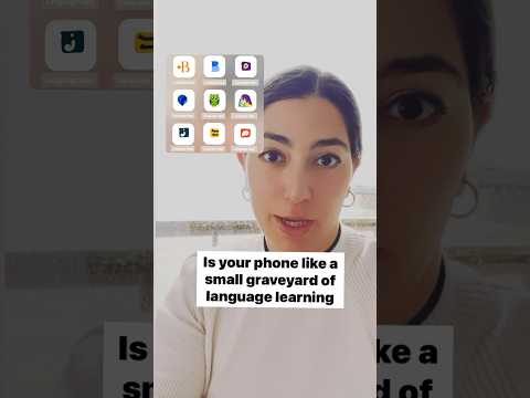 Confession time 📱🪦🙊 #languagelearning #languagecoach