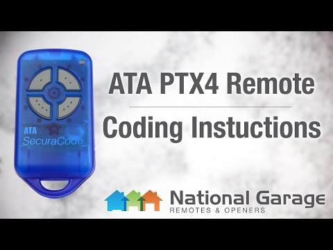 Coding Instructions - ATA PTX4 Remote