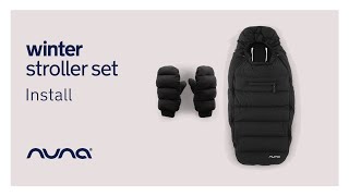 How to install Nuna Winter Stroller Set | Tutorial