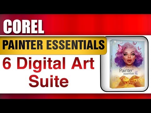 Corel Painter Essentials 6 Digital Art Suite [PC/Mac Disc]