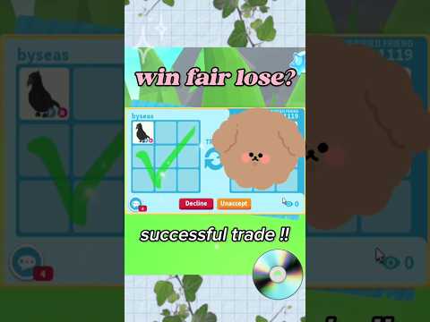 i traded my HIGH TIER CROW away - wfl? 😖 (adopt me trading) :: #shorts #adoptme #adoptmetrades