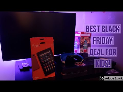 Amazon Fire 7 Tablet Only $30! Black Friday Deals!