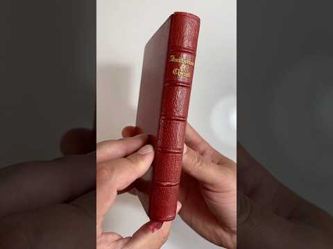 OF THE IMITATION OF CHRIST: FOUR BOOKS, by Thomas À Kempis, printed c1841 #booktube #christian #book