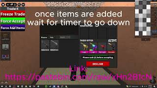 (NEW) MM2 Freeze Trade❄️ & Item Stealer Scam Script ⚡ Works July 2026!!!