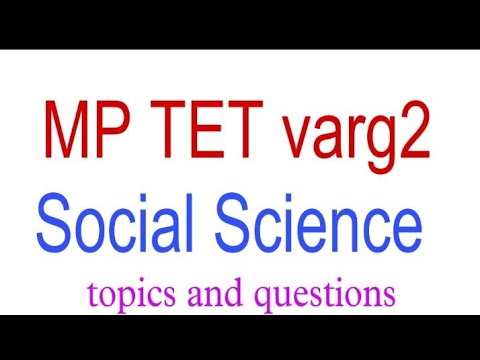 acts questions for mp tet varg 2 Social Science #mptetvarg2 #socialscience#TET
