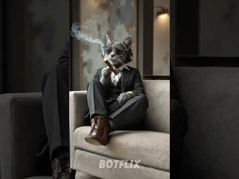 Luxury Cat Vibing with Beats — Watch His Smooth Moves! 🎧🐾