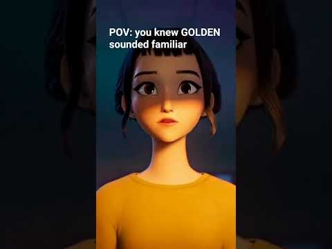 Golden reminds me of I am by IVE #rumi #kpopdemonhunters #ive #iveiam #huntrix #kpopedit