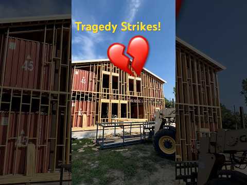 Shipping container house build postponed a few days while we grieve loss of our sweet Virginia.