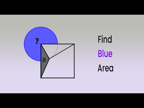 Can You Find Area of Shaded Region Blue?