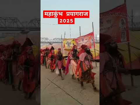 MahaKumbh प्रयागराज #mahakumbh2025 #mahakubh #pryagraj #mela #iitbaba #virelbaba #baba  #yt #short