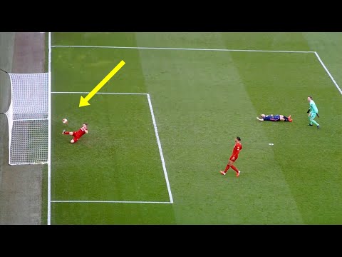 Incredible Goal Line Clearances in Football