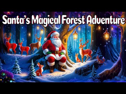 Sleep Meditation For Kids | Santa's Magical Forest Adventure | Relaxing Bedtime Stories For Children