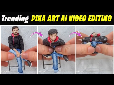 Pika Art | Trending AI TikTok & Instagram Video Editing Just One Click | Pika Art Tutorial