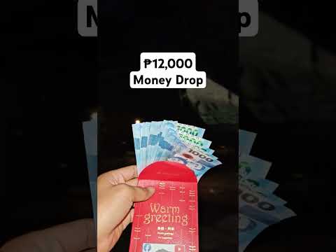 12K Money Drop Cabanatuan! #money #moneydrop #moneydropchallenge