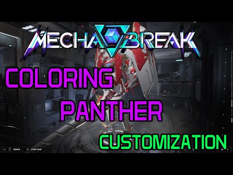 Mecha BREAK OBT Customization - Coloring Panther