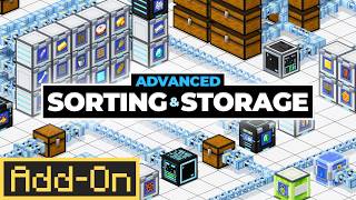 ADVANCED SORTING & STORAGE ADDON - Automatic Sorting, Item Pipes, Backpacks & MORE!
