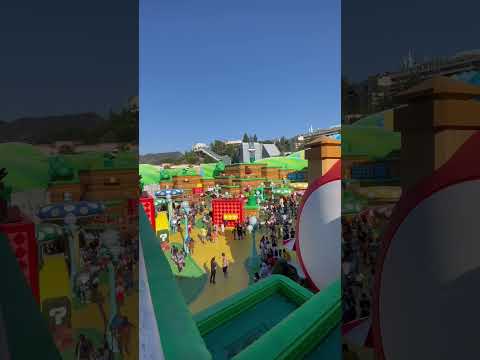 Universal Studios Hollywood | Super Nintendo World Ambience #supermariobros #jurassicworld