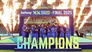 SA20 Final | Sunrisers Eastern Cape vs MI Cape Town | Thrilling Highlights
