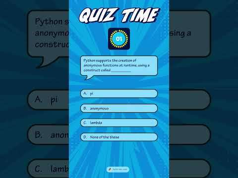 Quiz Time in Python by PyStrike.com #AI #ML #Coding #Programming #Python #CodingQuiz #LearnToCode